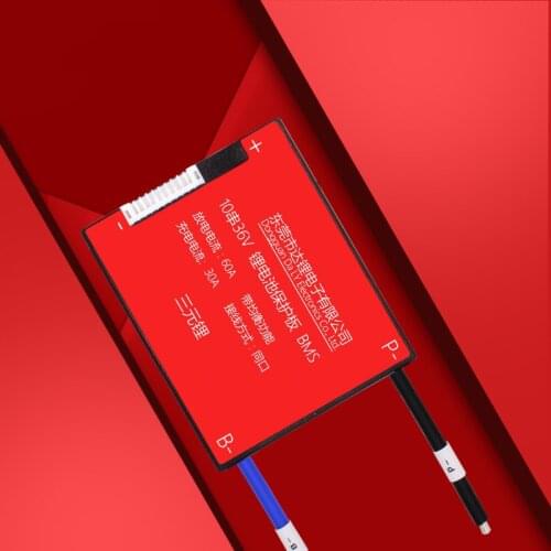 10S 36V Lithium Battery Protection Board BMS Balance Lipo Li-ion Cell 15A 20A 30A 40A 60A 80A 100A 200A 250A EV eBike for DALY