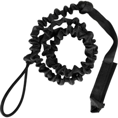 2m Kayak Paddle Leash Elastic Durable Fishing Rod Coil Tether Rope