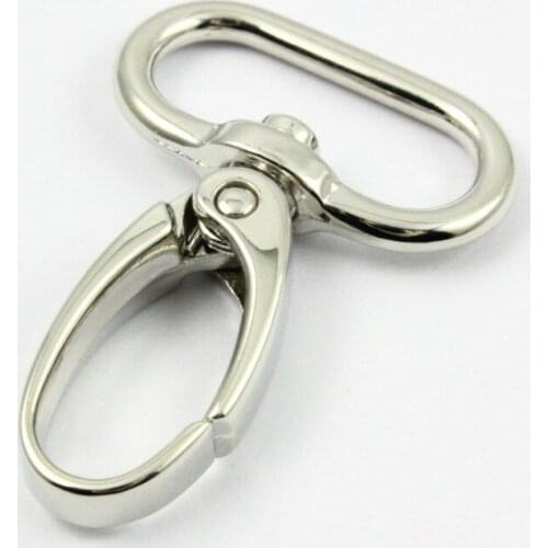 20 Pieces 45x25.5mm Swivel Snap Hook Metal Lanyard Hook Paracord Lobster Trigger Clasp Clips