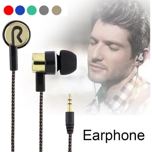 2018 Rondaful Fashion Stereo Earphones Sport Running Headphones Headset 3.5mm InEar Stereo Headphones Earphone For Smartphone