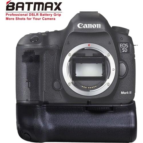 Batmax BG-E11 Battery Grip for Canon EOS DSLR 5D Mark III 5DIII 5D3 Camera BG-E11 BG-E11 Battery Grip Work with LP-E6 /AA Batte