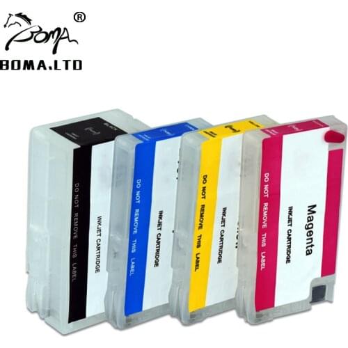 BOMA.LTD 950XL 951XL For HP 950 951 Show Ink Level ARC Refillable Ink Cartridge 8100 8600 Plus 8620 8630 8610 251DW 276DW 8640