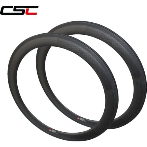 CSC Carbon bike rim,60mm clincher rim 25mm width U Shape with 3K/UD glossy or matte finish