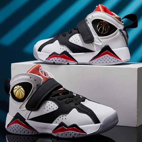 2021 Kids Sneakers Boys Shoes Thick Sole Boys Basketball Shoes Children Sport Shoes for boys Outdoor Boy Trainer