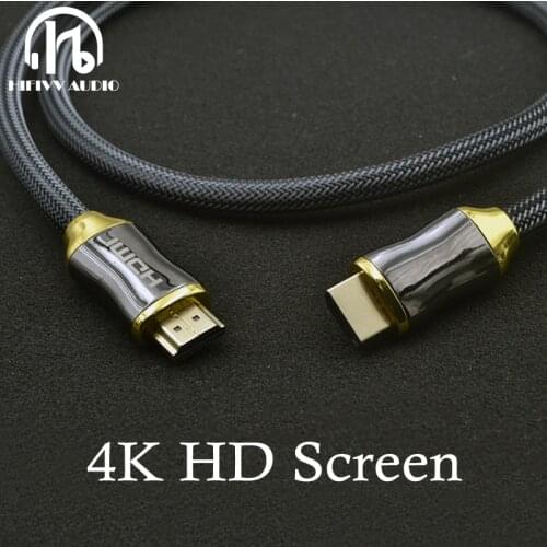 HIFI VODKA Cable Plasma Video AV TV Cable 3D and 4K Ultra HD 2160P High-quality Gold Plated plug 4K 3D cable