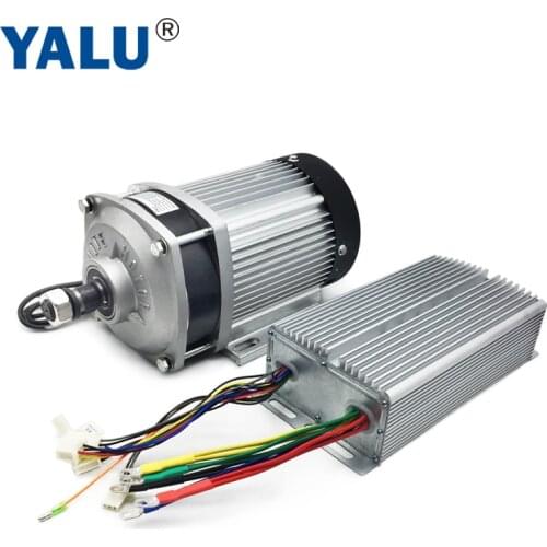 2200W 60V electric car motor modification kit BM1424ZXF electric off-road vehicle kit tricycle car gear motor with controller