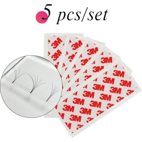 Klacuva fast volume fan tapes 3m tape for eyelash extensions makeup tools for fast 3d eyelashes tape for eyelash