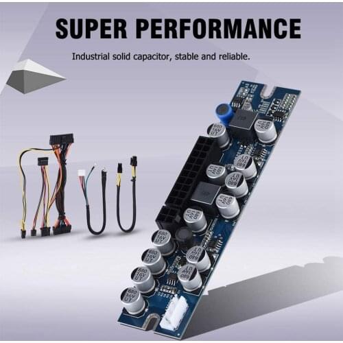 Computer Power Supply Module 12V 300W DC DC ATX Peak PSU Pico ATX Switch Mining PSU 24pin MINI ATX PC Power Supply Board