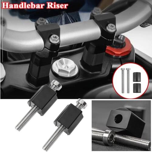 Motorcycle Accessories CNC Aluminum Handlebar Riser Up Bracket Kit For KTM 790 Adventure ADV R 2019 2020 Handle Bar Mount Clamp