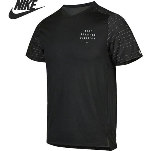Original New Arrival NIKE AS M NK DF RUN DVN NV RISE 365 Mens T-shirts short sleeve Sportswear