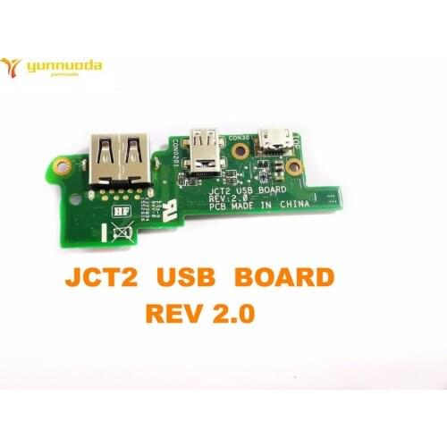 Original For Dell Venue 11 Pro 7140 Micro USB Mini HDMI Charging Port JCT2 USB BOARD REV 2.0 tested good free shipping