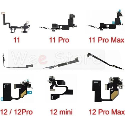 Original Bluetooth NFC Wifi GPS Cellular Antenna For iPhone 12 11 Pro Max mini WI-FI Cover Signal Flex Cable Mobile Phone Parts