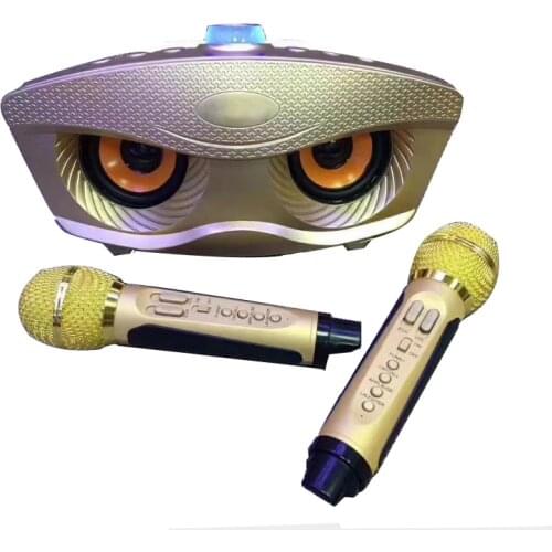 SD-306 Wireless Microphone Family KTV Wireless Microphone Bluetooth Speaker Integrated Double Chorus K Song