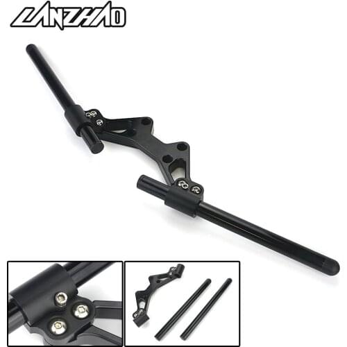 CNC Motorcycle Faucet Handlebar Assembly Lower Sport Kit Handle Bar System for Honda MSX125 2013 2014 2015 2016 2017 2018 2019
