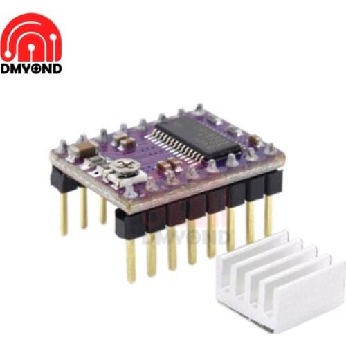 Stepstick Drv8825 Stepper Motor Driver 4 PCB Board replace A4988 ultimaker 3d printer parts for SKR V1.3 PRO MKS GEN 3d printer