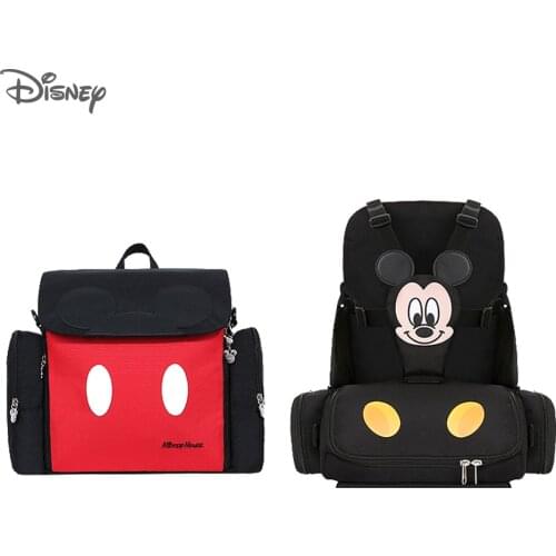 Disney Baby Diaper Bag Multifunction Baby Dining Chair Bag Safety Chair Bag For Large Capacity Maternity Nappy Bag Organizer