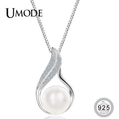 Женские ожерелья из жемчуга UMODE China At AliExpress