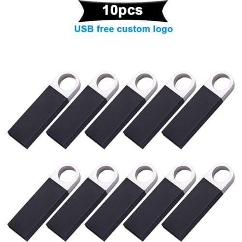 10pcs/lot USB Flash Drive 32 64 128 16 GB Pendrive 128gb 64gb 32gb 16gb Pen Drive 2.0 USB Stick Disk on Key Memory for computer