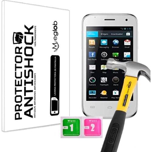 Protector de Pantalla Anti-Shock Anti-Golpe Anti-arañazos Compatible con Mobistel Cynus F3