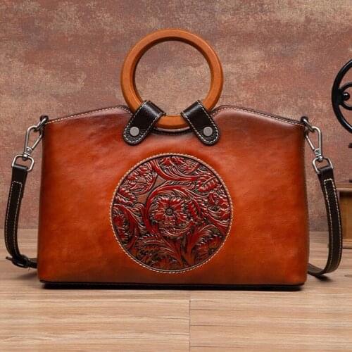 Handbag womens leather shoulder bags Fashion Tote Bag Real Cowhide Leather Women Leather Handbag Womens genuine handbag