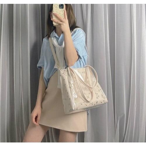 Womens Bags Handbags Fashion Summer Mini Shoulder Bag Large Bags Black Transparent Pu Beach Evening Handbags Shoulder Bags