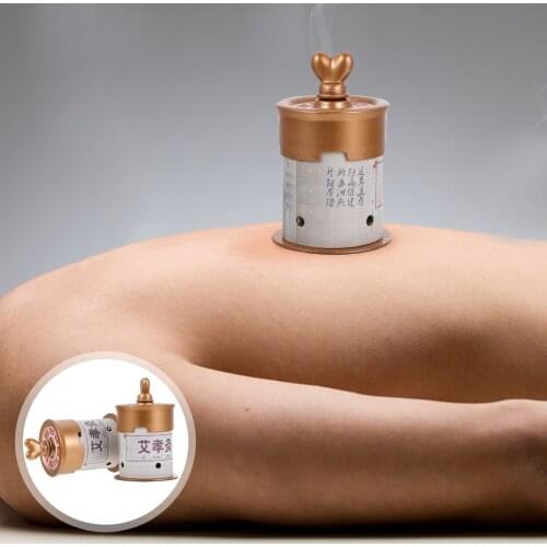 1 set of Health Care Moxibustion Box Household Moxibustion Therapy Sticker