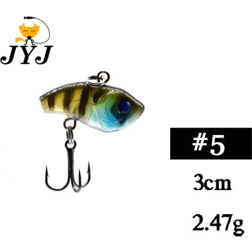 1 piece small MINI hard plastic lipless rattle sinking swimbait wobbler VIBES lures baits for fishing lure