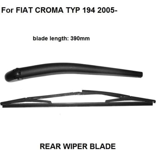 Car Accessories For FIAT CROMA 194 REAR WINDSHIELD WINDSCREEN WIPER ARM + BLADE 05-ONWARDS 360MM BLADE