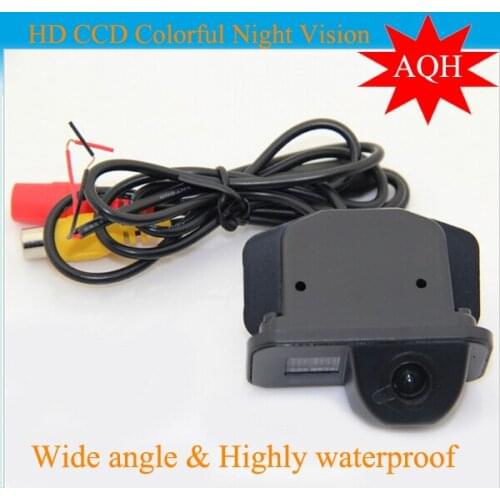 Free Shipping Waterproof Car Rearview CCD parking Camera Wide Angle Lens Suitable For Toyota Corolla2011/2012/2013