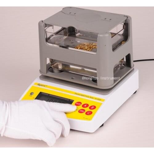 Digital Electronic Archimedes Gold Tester Machine , Densimeter for Gold , Gold Purity Densitometer