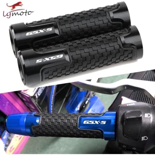 For SUZUKI GSXS GSX-S 125 150 750 1000 7/8''22mm Motorcycle Accessories Handle Bar Grip Motorbike Racing Handlebar Grips Cover
