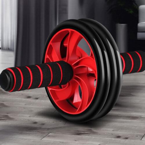 AS Indoor Training Home Gym Fitness Equipment Muscle Trainer Abs Core Workout Exercrise Roller Big Single Waist Wheel Abdominal
