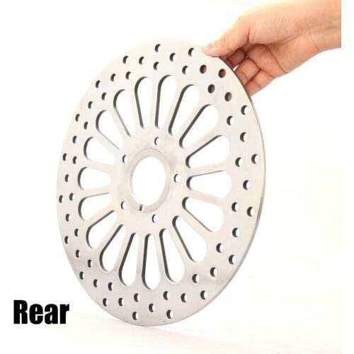 Motorcycle 11.5" Rear Brake Disc Rotor For HARLEY 1984-2013 Touring Sportster Softail Fatboy Dyna Road King Glide XL883