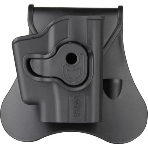 Amomax Adjustable Tactical Holster for Ruger LCP/Taurus TCP/KEL-TEC P-3AT - Right-handed Black (Standard only with waist plate)