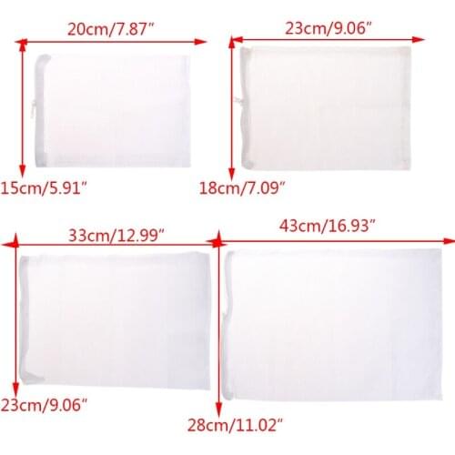 1PC Mesh Bag Acqurium Pond Filter Net Bag For Bio Ball Ammonia Aquarium Fish Tank