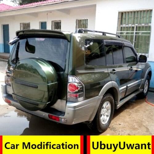 For Mitsubishi V73 Pajero 2007-2015 Spoiler ABS Material Car Rear Wing Rear Spoiler For Mitsubishi Pajero V73