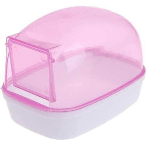 Hamster Bathroom Sauna Room Small Animals Rabbit Chinchilla Cage Supplies House