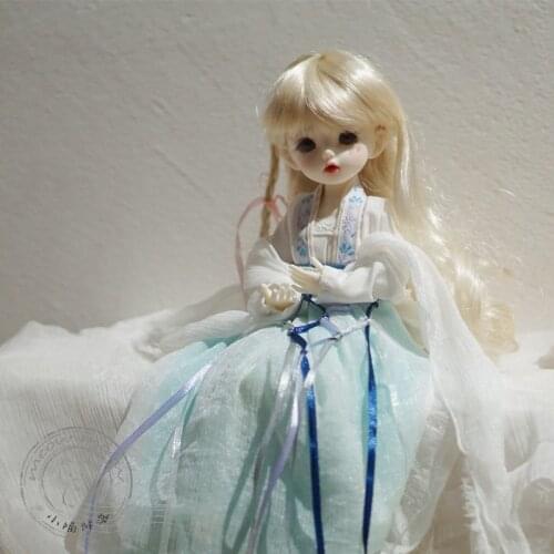 1/12 1/8 1/6 1/4 1/3 BJD clothes Ancient Costume Hanfu dress for BJD/SD OB11 blyth YOSD MSD SD13 girl doll accessories C0277