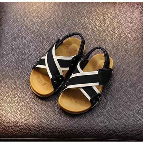 2020 New Boys Sandals Summer Sneakers Kids Shoes Infantil Boys Beach Sandals Casual Fashion Soft Flat Shoes Littie Size 21-30