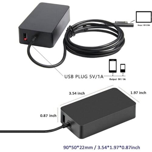 36W 44W Power Supply Charger Kit Compatible with Laptop 6/5/4/3 & Laptop Charger/Laptop 2 & Go/Go 2 & Book EU/US/UK Plug