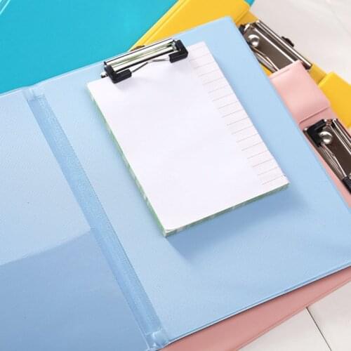 A5 Waterproof Clipboard Writing Pad File Folder Document Holder School Supply X3UE