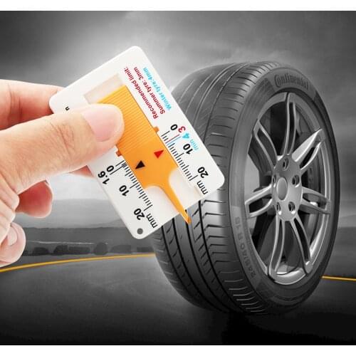 Car Tyre Tire Tread Depth Gauge Meter Measurer Tool for mazda 3 mazda 6 mazda cx-5 for mitsubishi lancer outlander asx i200