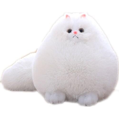 Big Size 30/50cm Long Tail Cute Simulation Persian Cat Plush Toy Grilfriend Birthday Present Kids Gift Comfort Toy Kids Kitty