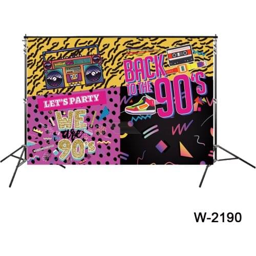 Back To The 90s Party Backdrop lets Party We Are 90s Awesome Photography Backdrops Photo Booth Studio Photocall Backgrounds