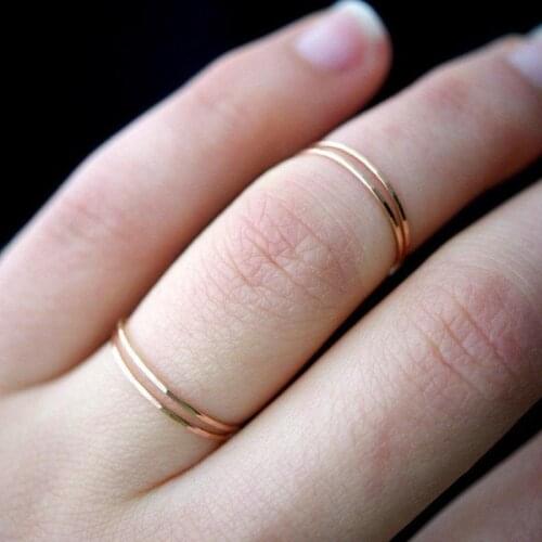 Retro Stainless Steel Rings For Women Men Titanium Ring Korean Style Dating Couple Rings Jewellry Simple Fashion Jewelry R826