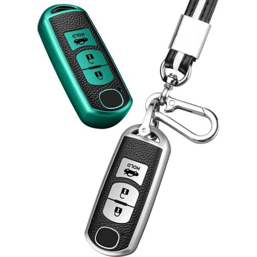 Fashion New Soft TPU Car Remote Key Case Cover For Mazda 2 3 6 Axela Atenza CX-5 CX5 CX-7 CX-9 2014 2015 2016 up