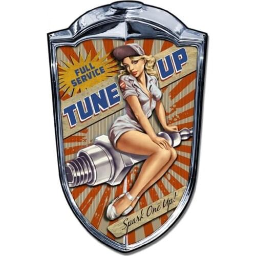 S50268# 13CM/15CM/17CM Personality PVC Decal Pin Up Girl Tune Up Car Sticker on Motorcycle Laptop Decorative Accessories