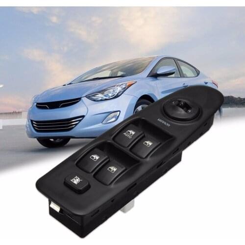 Newest Black Front Left Driver Master Electric Power Window Switch for Hyundai Elantra 01-06