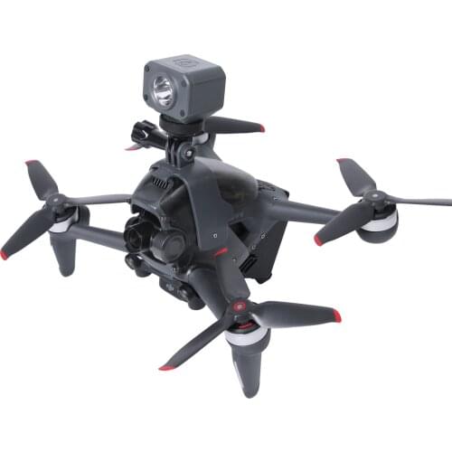 Panoramic Sports Camera GOPRO Accessories Adapter Camera mounting bracket & LED light For DJI FPV drone