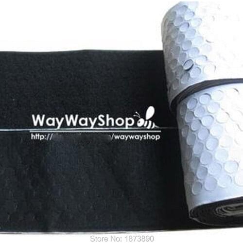 500 pairs 1/2" 12mm Hook & loop Velcoin Coin Dot Self adhesive Black